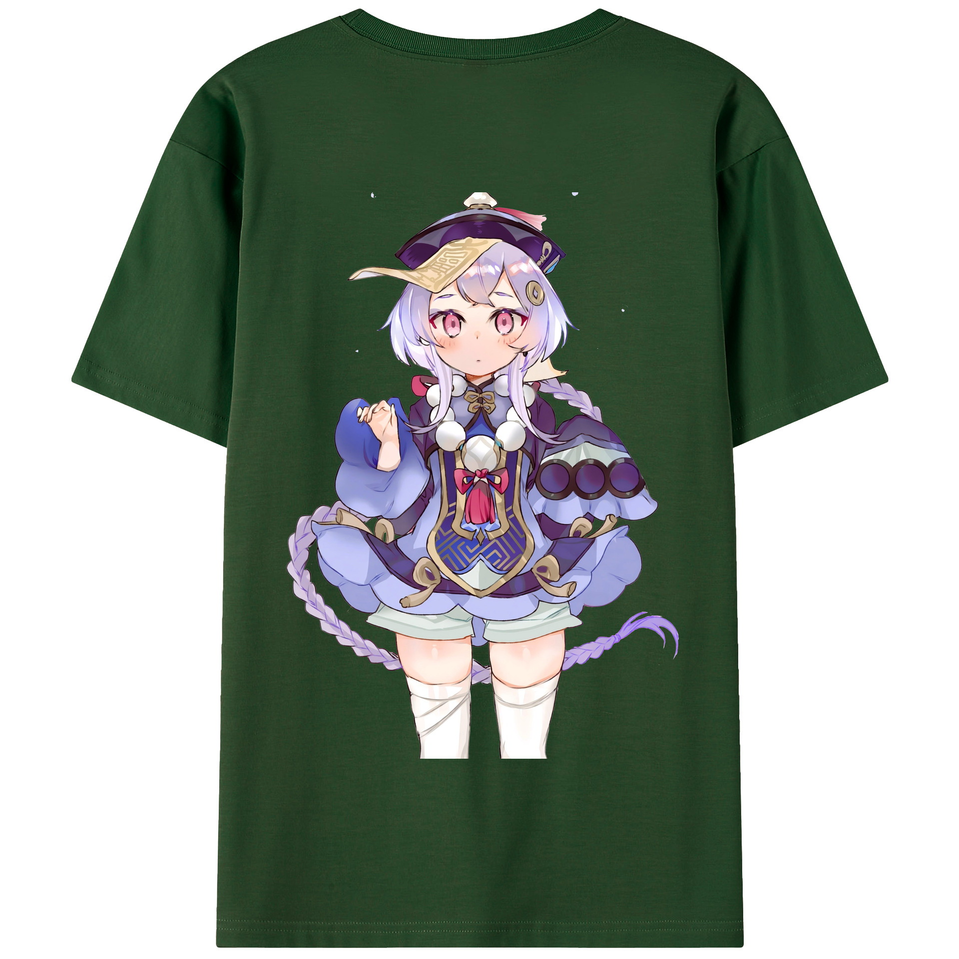 げんし神 七七 なな  genshin Nana 綿100％半袖Tシャツ（背面プリント）